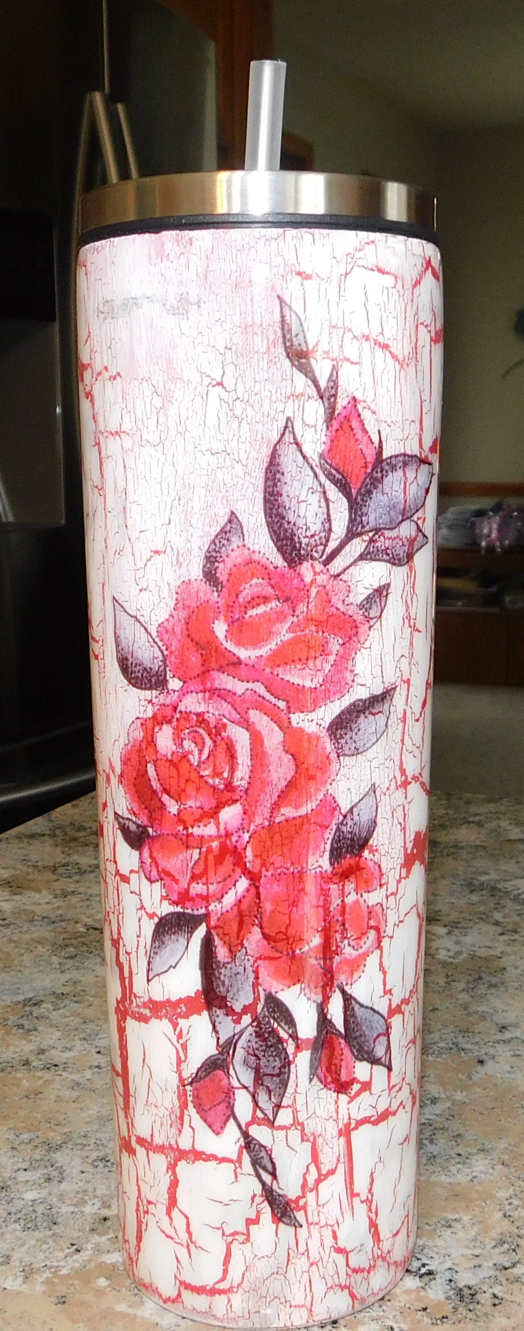 Red Crackle Roses (4453855821888)