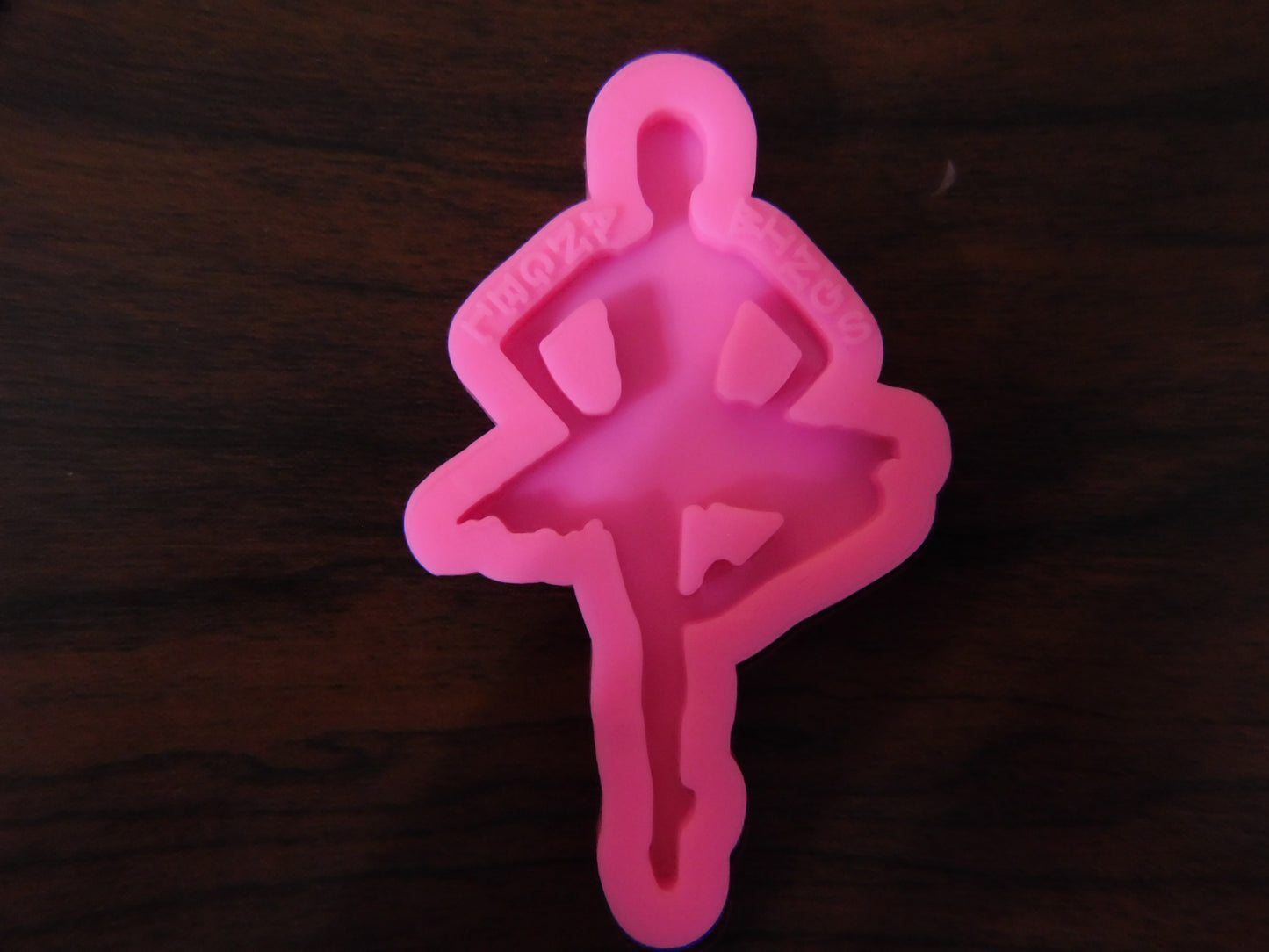 Shiny Ballerina Epoxy Mold - Keychain, etc. (5505376649369)