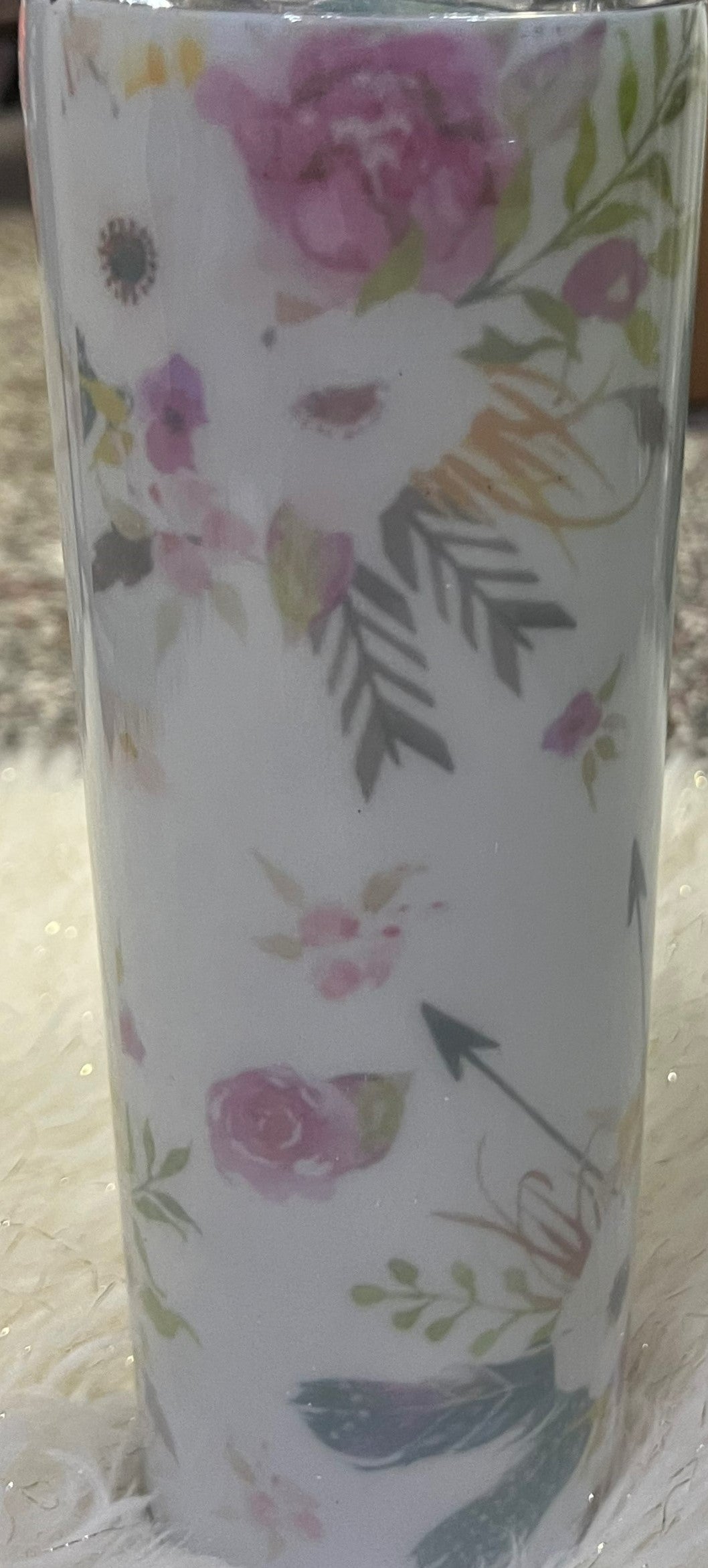 Boho Flowers White Base