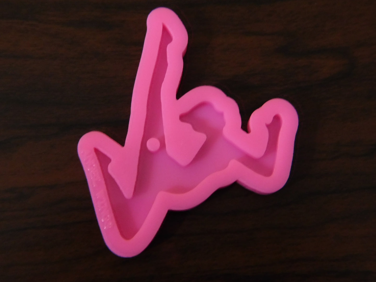 Shiny Dancing Girl Epoxy Mold - Keychain, etc. (5505347027097)