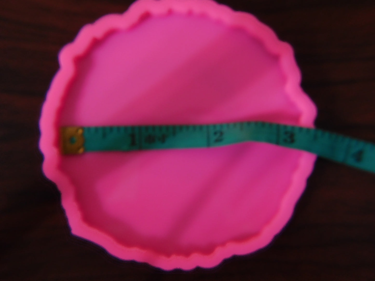 Shiny Geode Coaster Epoxy Mold (5505327071385)