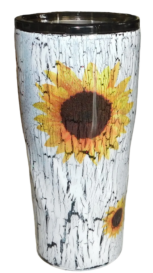 Crackled Sunflower