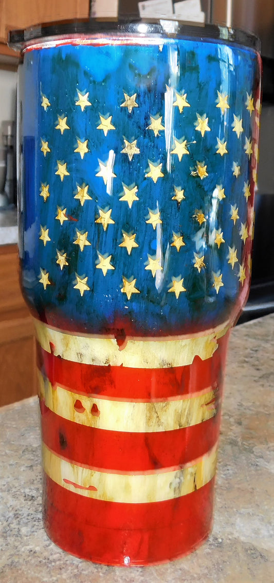 Distressed American Flag (4178255872064)