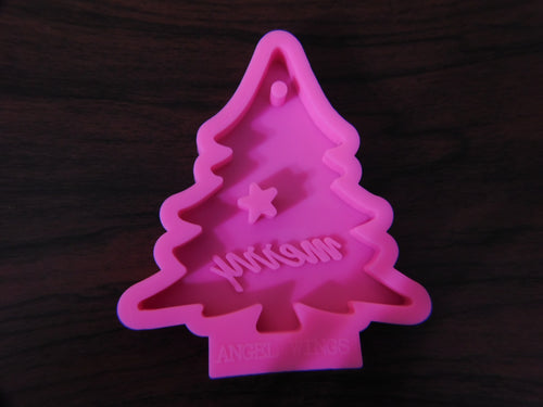 Shiny Christmas Tree Epoxy Mold - ornaments, etc. (5505309016217)