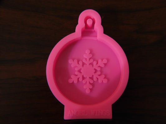 Shiny Snowflake Epoxy Mold - ornaments, etc. (5505321697433)