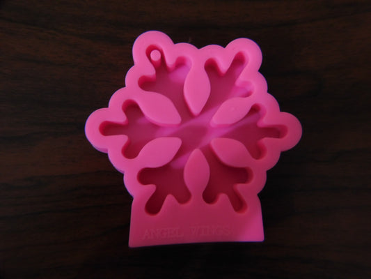 Shiny Snowflake Epoxy Mold - ornaments, etc. (5505316323481)