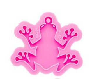 Shiny Frog Epoxy Mold keychain/jewelry (5504937525401)